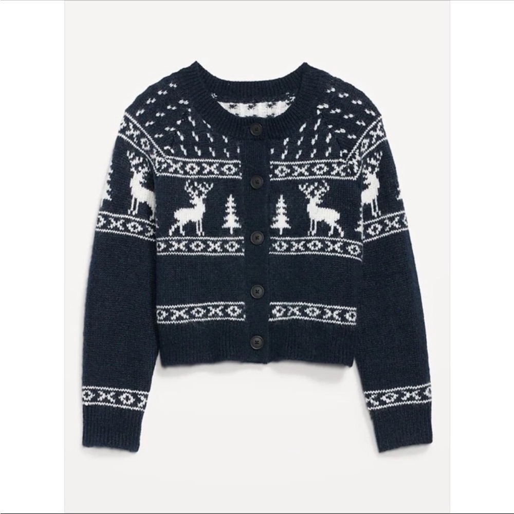 Old Navy Fairisle Cardigan
